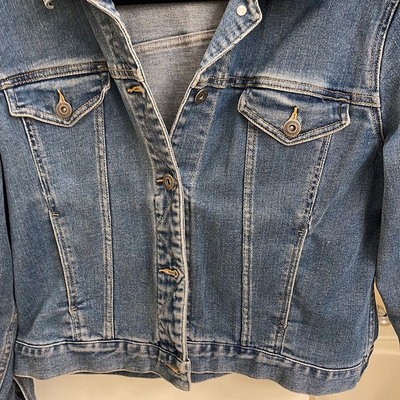 Liz Claiborne vintage jean jacket size LP - Picture 5 of 6